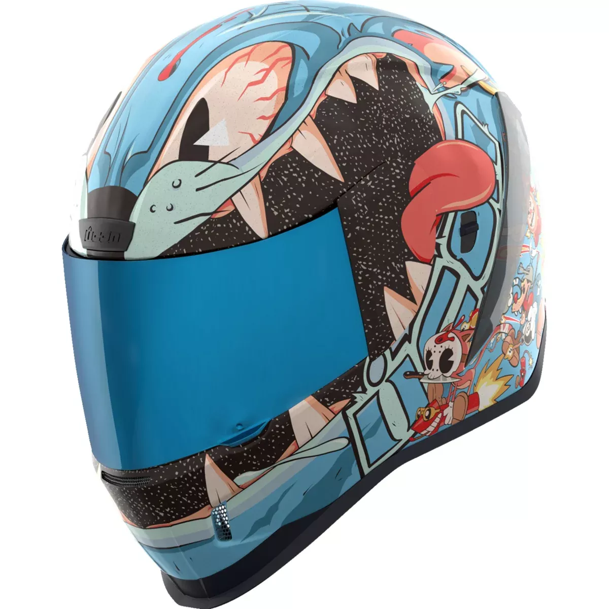 ICON 0101-17388 Airform™ 9 Lives MIPS Helmet Airform™ Helmet - 9 Lives - MIPS - Blue - 2XL
