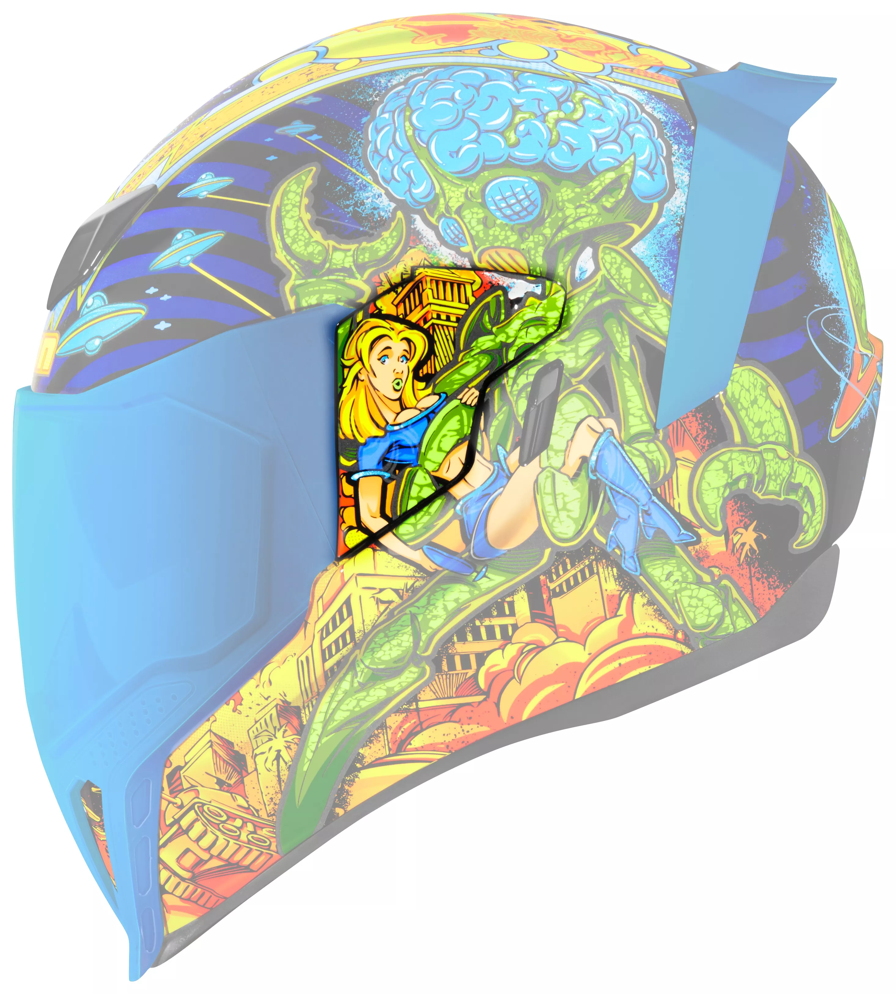 Icon Airflite Bugoid Blitz Side Plate