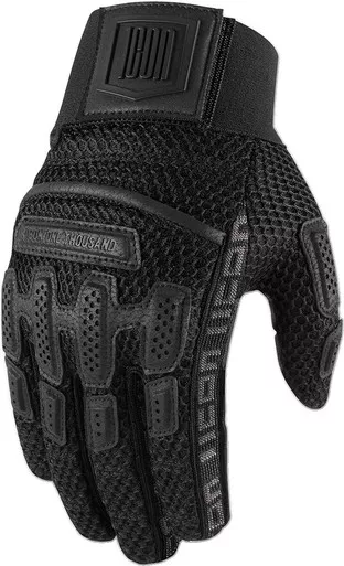 Icon Brigand Black Gloves