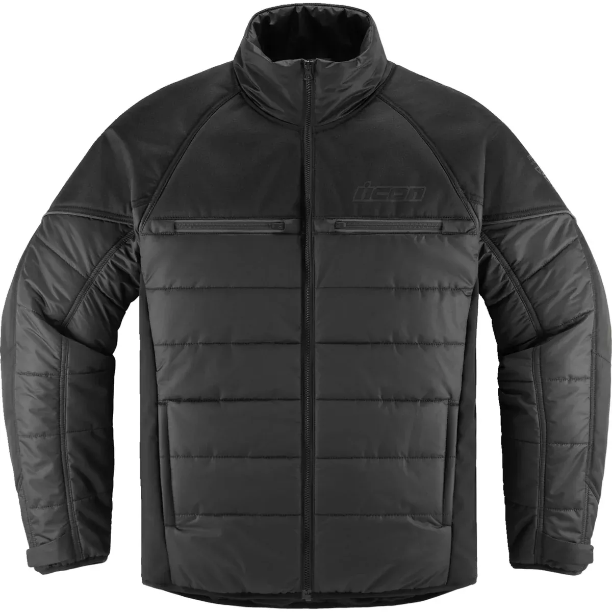 ICON Ghost Puffer Jacket Black