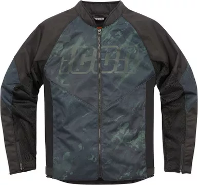 Icon Hooligan Black Demo Jacket