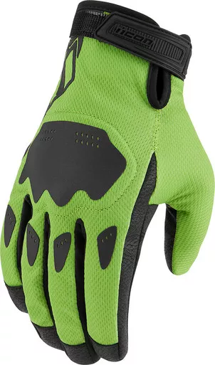 Icon Hooligan CE Gloves Green