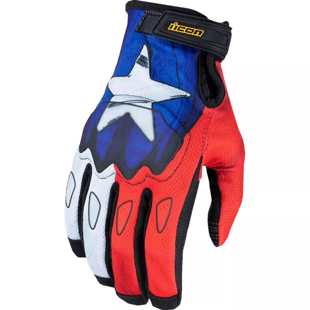ICON Hooligan™ CE Tejas Libre Gloves Blue