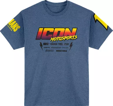 Icon Quarterflash T-Shirt Heather Indigo
