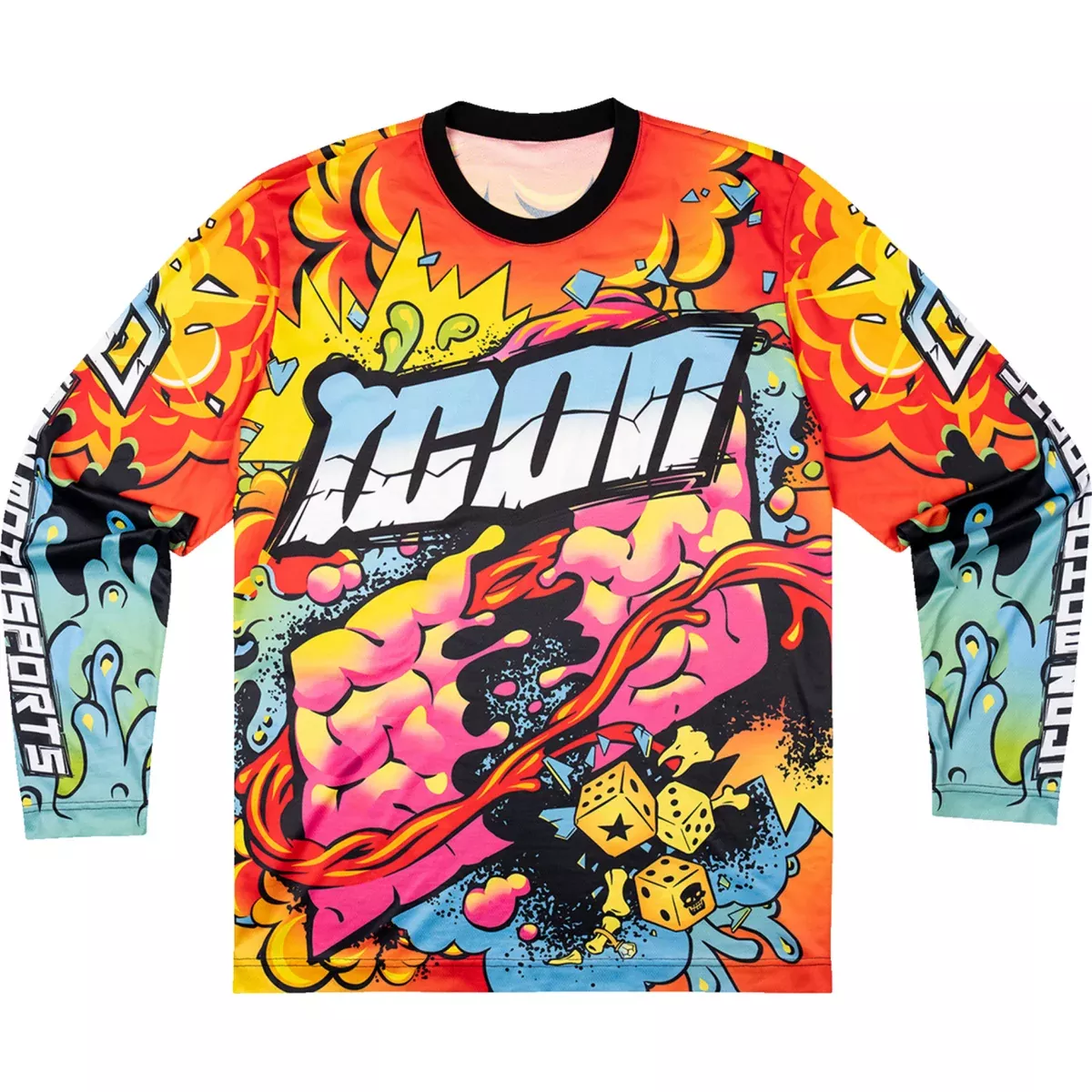 ICON Scatterbrain Jersey Black