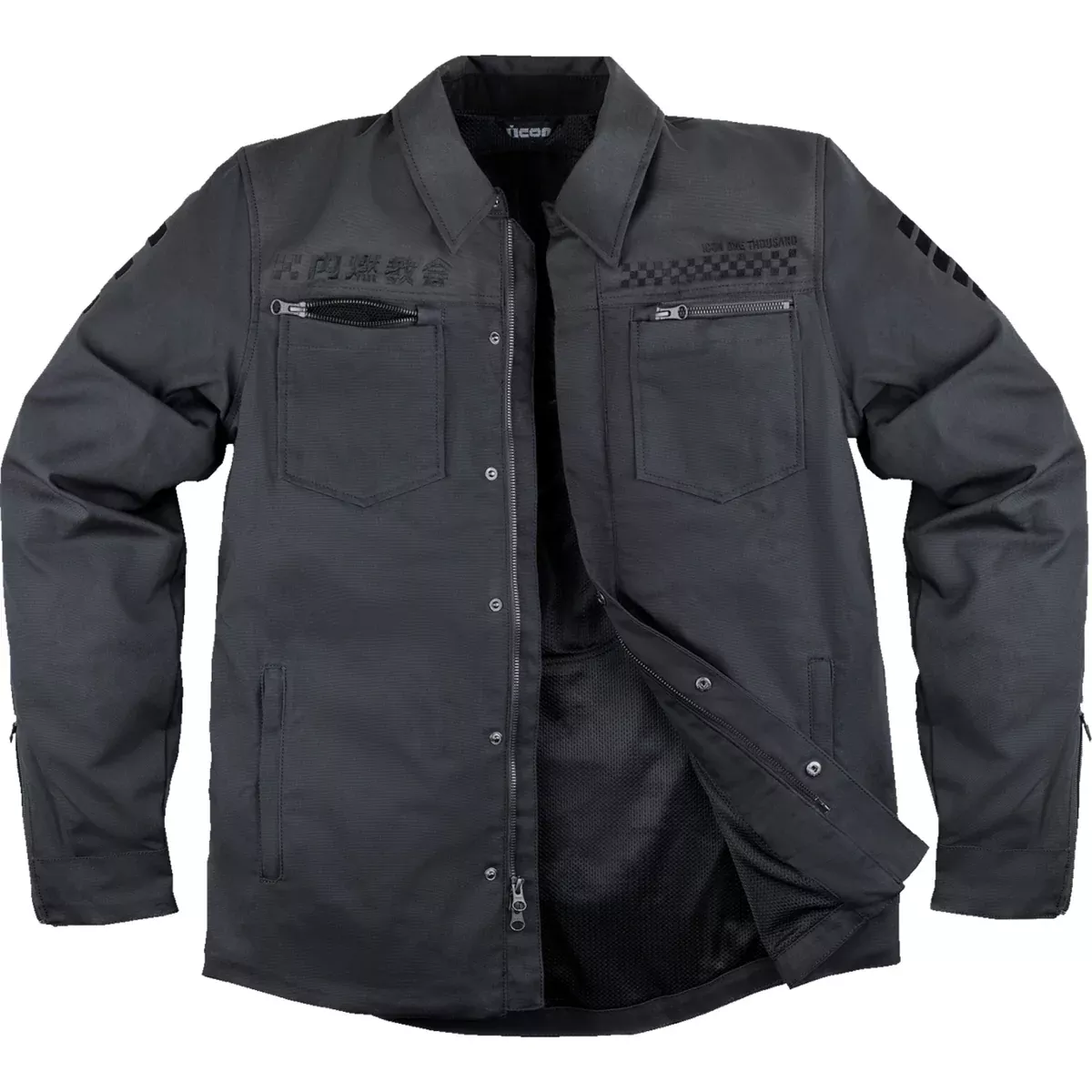 ICON Upstate Canvas National Jacket Black