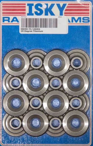 Isky 7 Deg Titanium Retainers 91TI