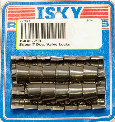 Isky Super 7 Deg. Valve Locks 11/32in +.50 VL750