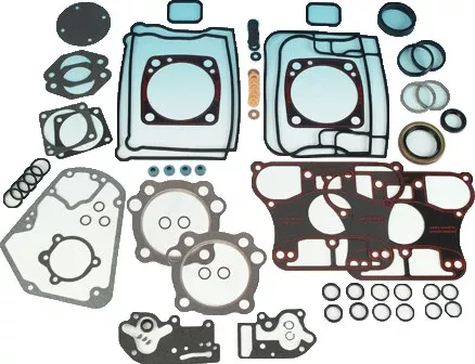 James Gasket James Gaskets Gasket Motor EVO With Metal Base Gaskets Kit - 17035-83-B For Harley Motorcycles 1984-1991