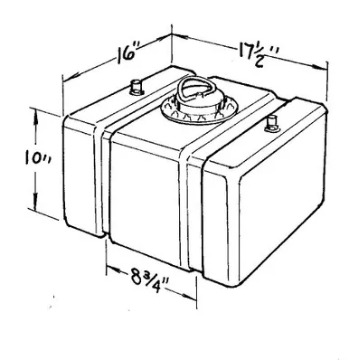 JAZ 12-Gallon C/T Fuel Cell 200-012-01