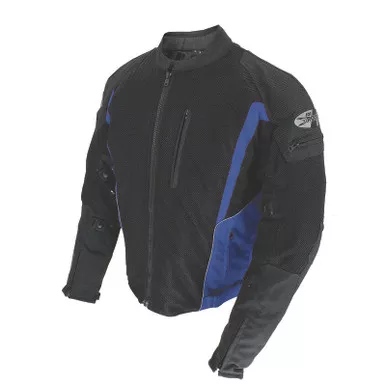 Joe Rocket Analog Black Blue Jacket