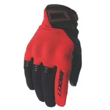 Joe Rocket Noble Womens Black Red Glove