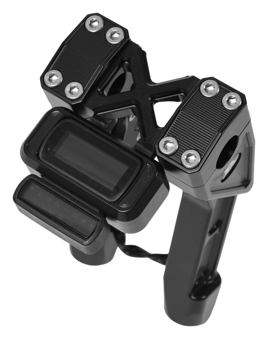 Ken’s Factory Next Level Hud Gauge Housing For Harley Softail 2018-2026