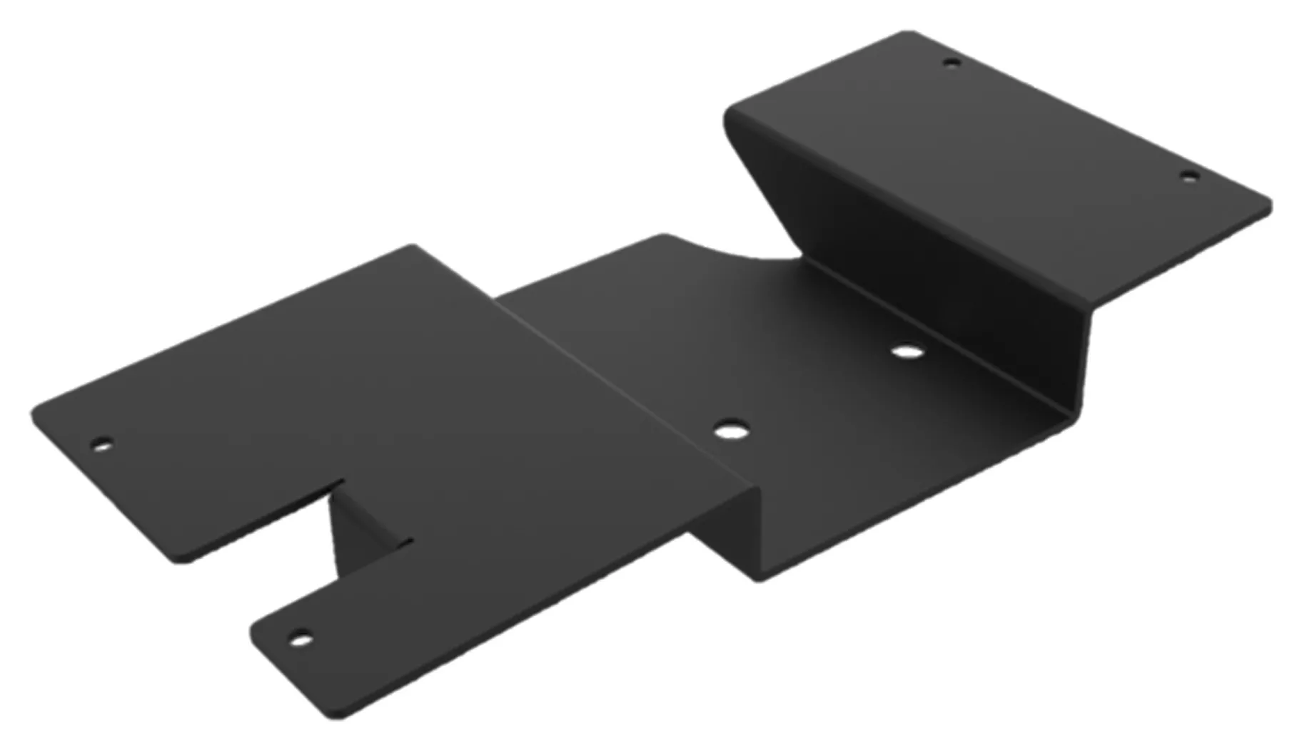 Kenwood Amplifier Mounting Plate For Harley Touring 2014-2026