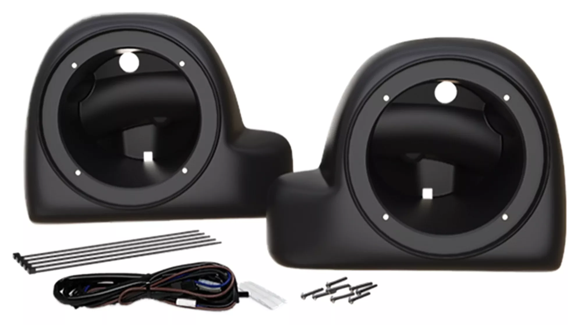 Kenwood Lower Speaker Pod For Harley Air-Cooled Touring 2014-2026