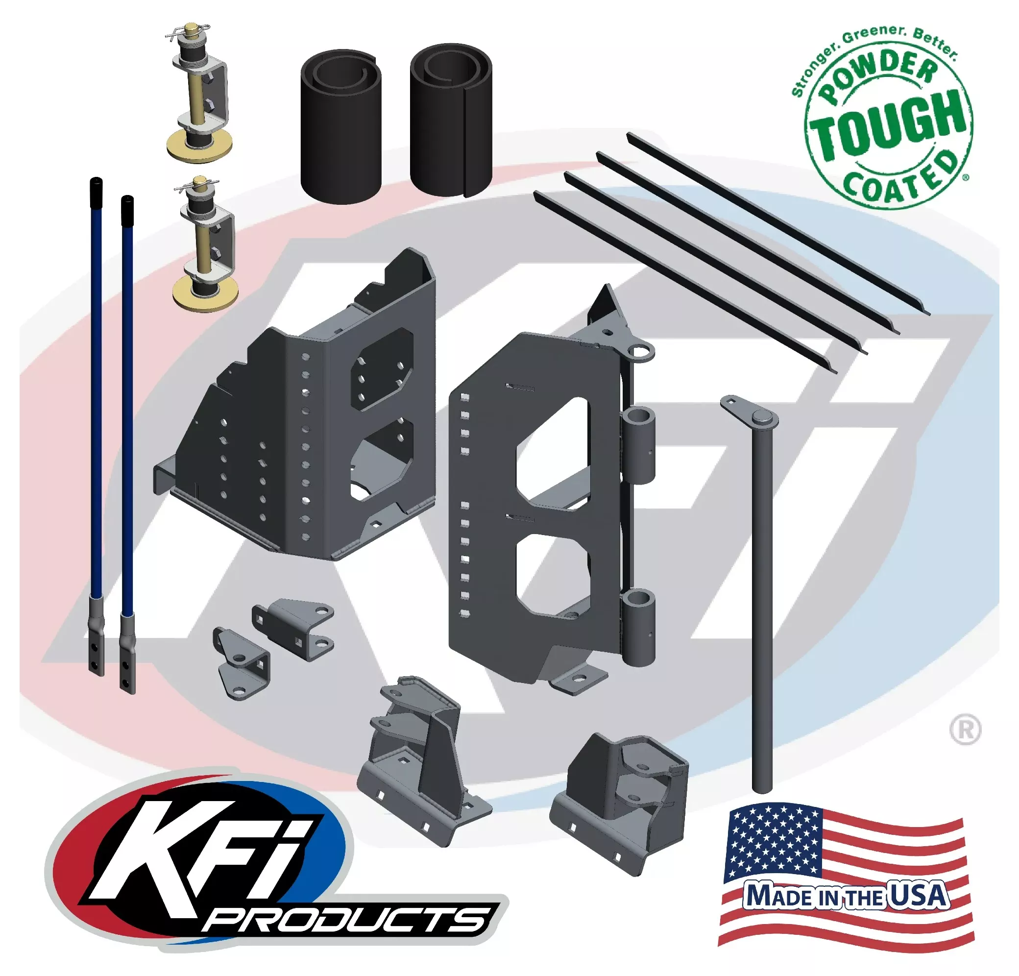 KFI Pro-V Plow System Center Pivot Kit