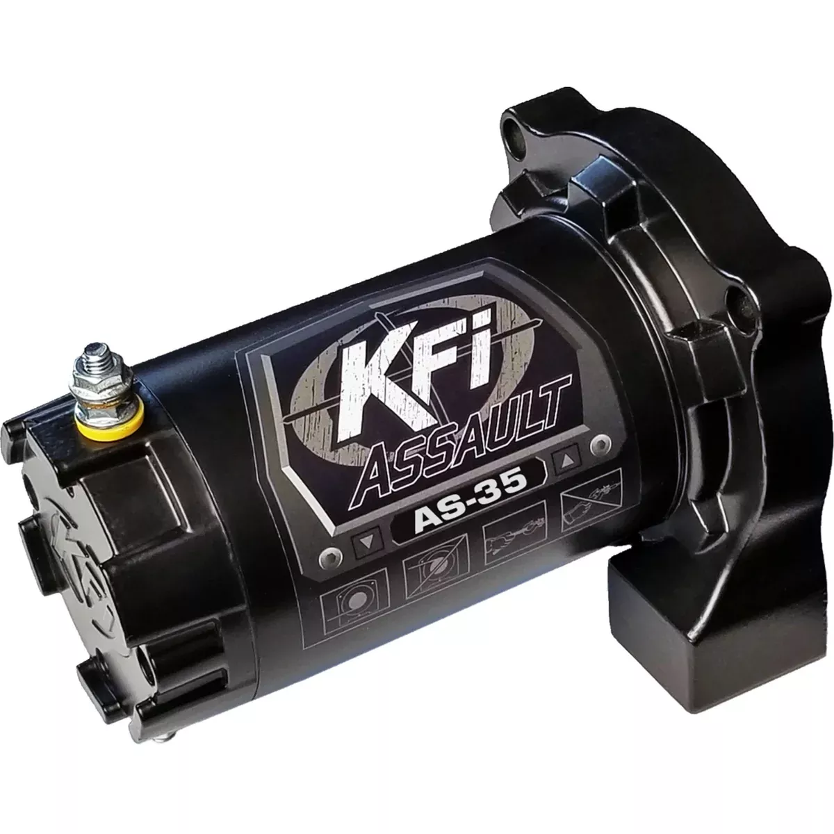 KFI PRODUCTS 4505-1165 MOTOR-AS35 Replacement Motor Assault Winch Motor - 3500 Lb