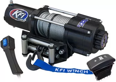 Kfi Wide 4500 Lb Utv Winch - U45W-R2