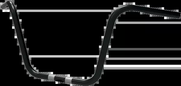 Khrome Werks 1″ Handlebar – Ape Hanger – TBW – 12″ – Black