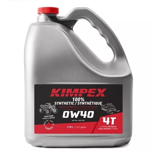 Kimpex 4-S100 0W40 Snowmobile/ATV Engine Oil
