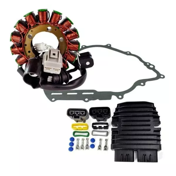 Kimpex Stator, Mosfet Voltage Regulator, Rectifier And Crankcase Cover Gasket