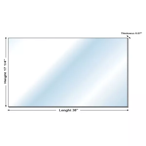 Kimpex Windshield Y Sheet CLR Univ
