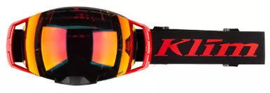Klim Aeon Goggle Tech Fiery Red Smoke Red Mirror