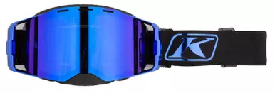 Klim Edge Blue Chrome-Dk Smoke-Blue Mirror Focus Goggle