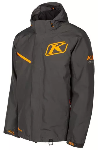 Klim Kompound Asphalt Strike Orange Jacket
