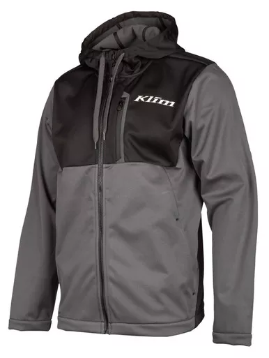 Klim Transition Black-Asphalt Hoodie