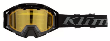 Klim Viper Pro Black-Yellow Tint Vanish Snow Goggle