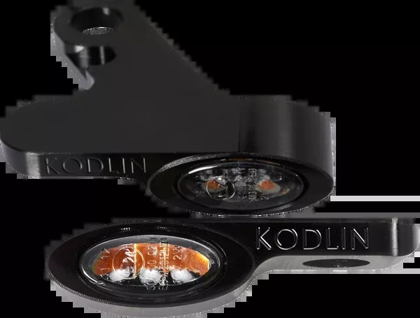 Kodlin USA LED 2-1 Front Turn Signal W/ Running Light – Black