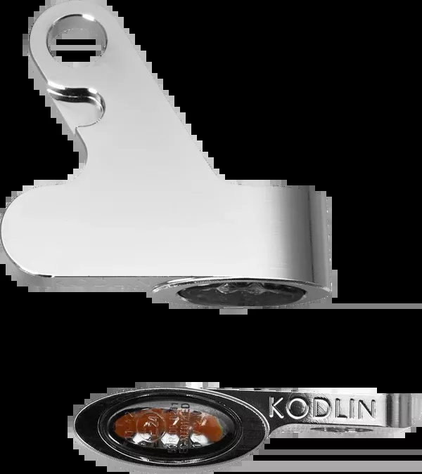 Kodlin USA LED 2-1 Front Turn Signal W/ Running Light – Chrome