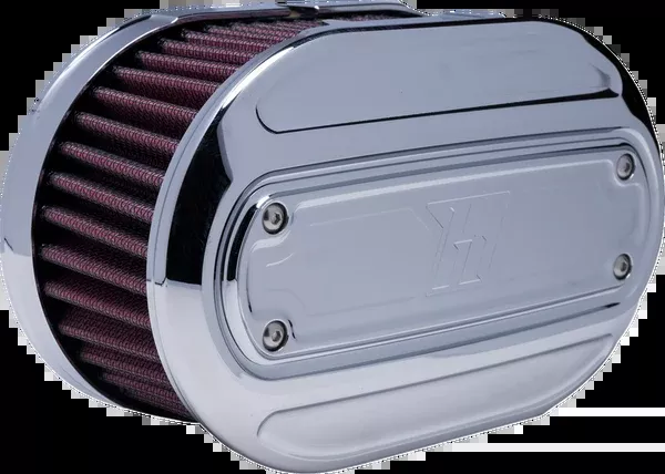 Kodlin USA Oval Air Cleaner Kit - Chrome - Touring/Softail