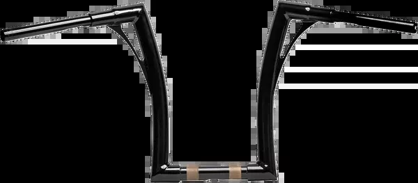 Kodlin USA Super Fat Flowbar Handlebar- 1-1/2″ X 17″ – Black