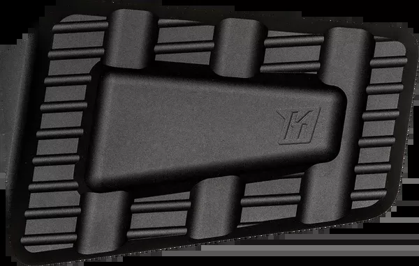 Kodlin USA Trackboard Brake Pedal Pad - Aluminum - Black