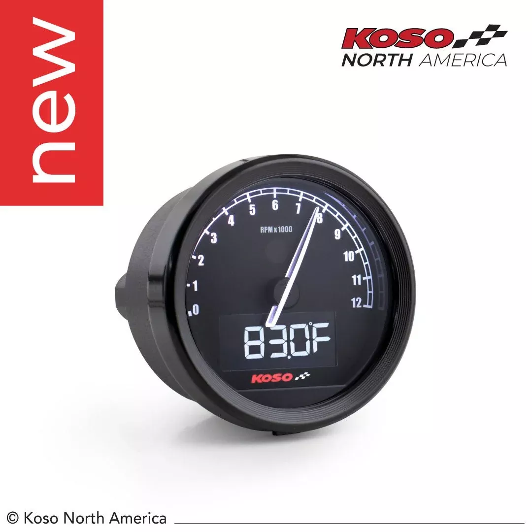 Koso North America TNT-05R D60 Tachometer