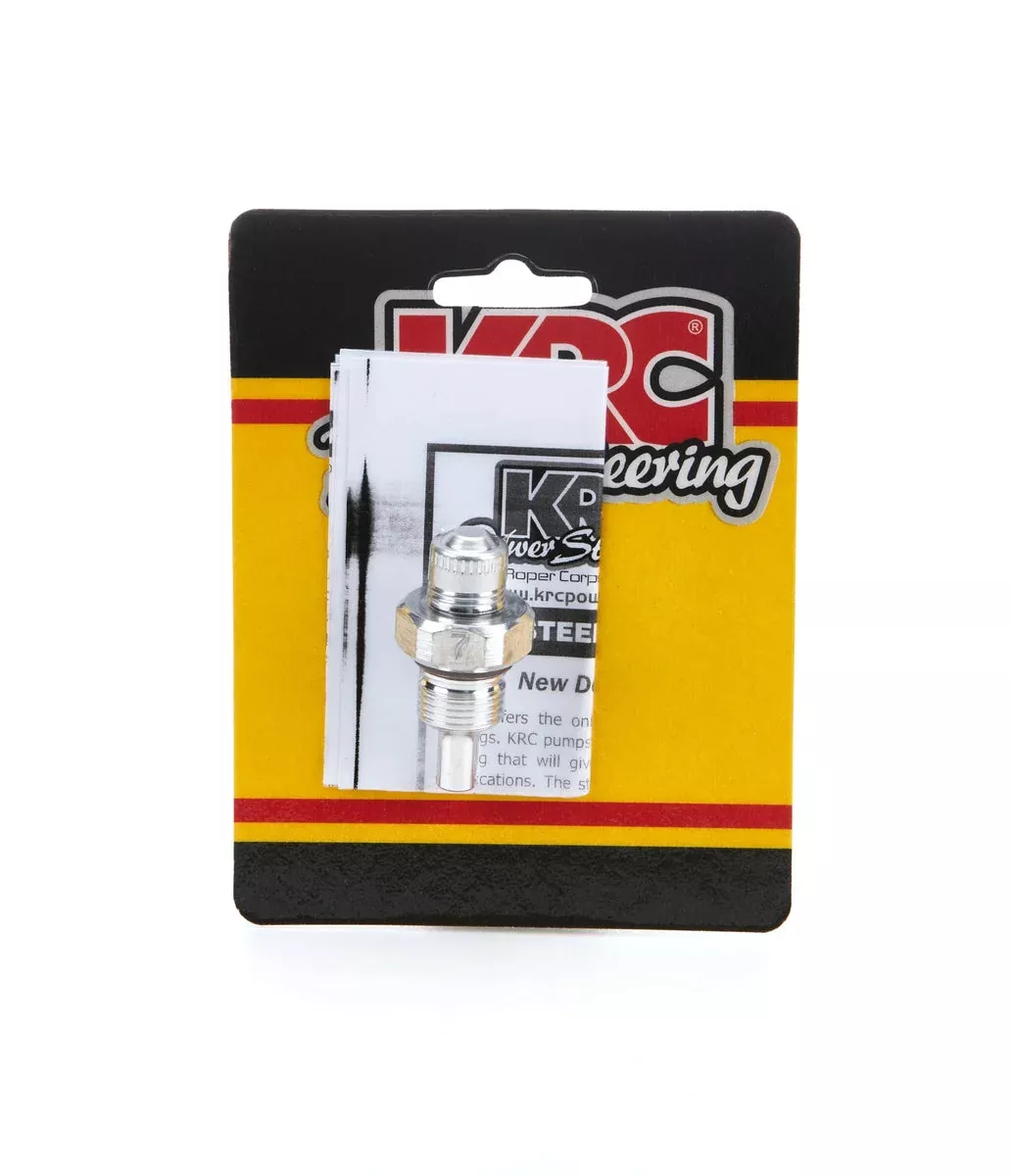 KRC Power Steering Alum Flow Valve -6AN Male ID – 7 KRC 25307000