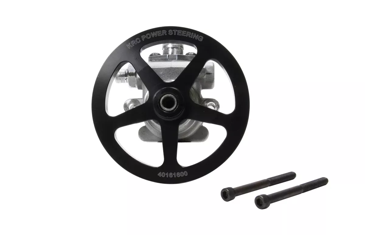 KRC Power Steering P/S Pump Elite w/ 6in V- Belt Pulley w/o Res ESP 19610000