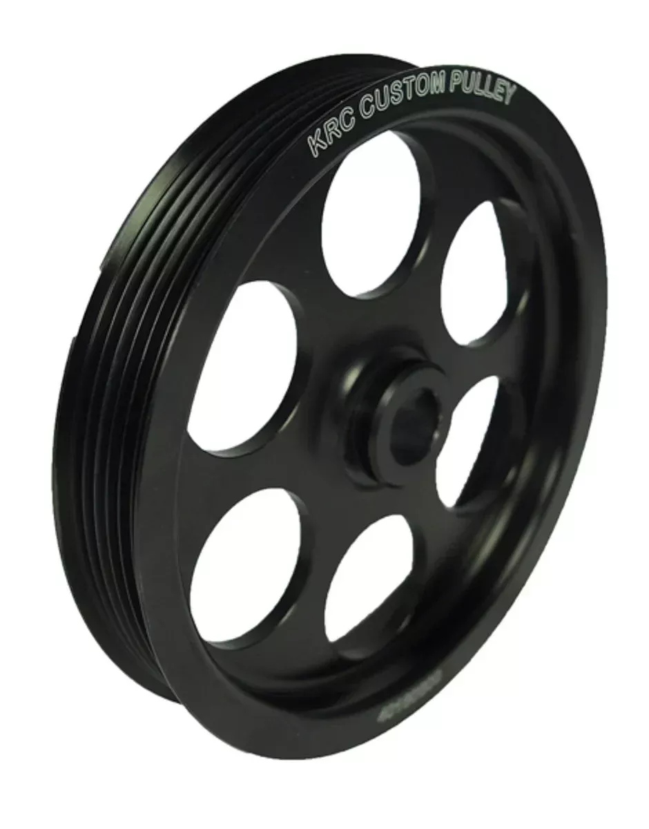 KRC Power Steering P/S Pump Pulley 6in Serpentine Press On KRC 40160600