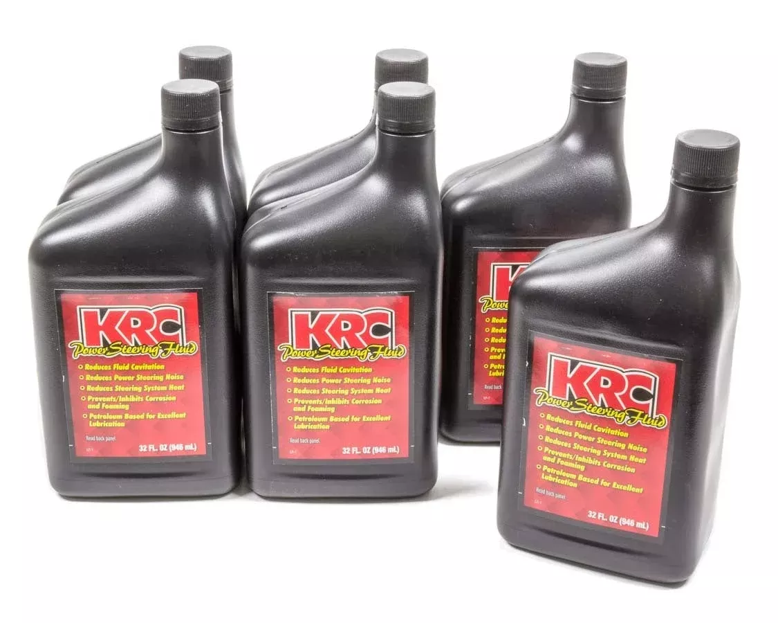 KRC Power Steering Power Steering Fluid KRC Case 6×1 Quart PSF 10032006