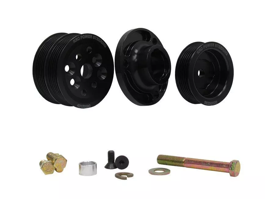 KRC Power Steering Serpentine Pulley Kit w/SBC Head Mount KRC 36351500
