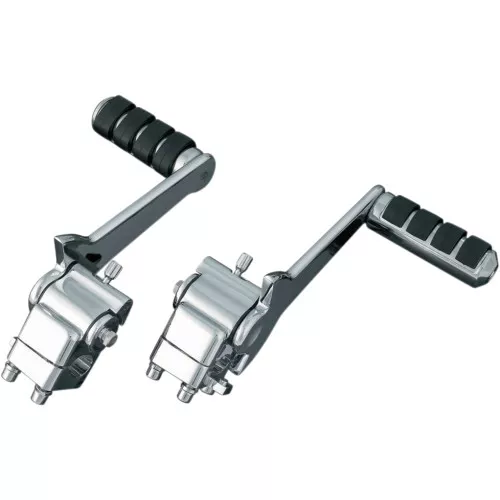 Kuryakyn Adjustable Chrome Passenger Footpegs (4571)