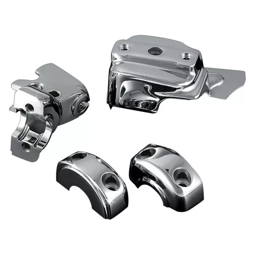 Kuryakyn Brake & Clutch Chrome Dress-Up Cover Kit (9119)