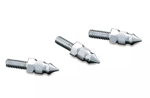 Kuryakyn Chrome Spike Windshield Bolts 3pk (1369)