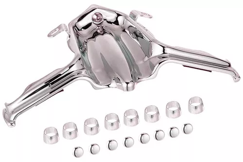 Kuryakyn Chrome Tappet Block Accent '99-17 Harley Twin Cam Engine (8389)