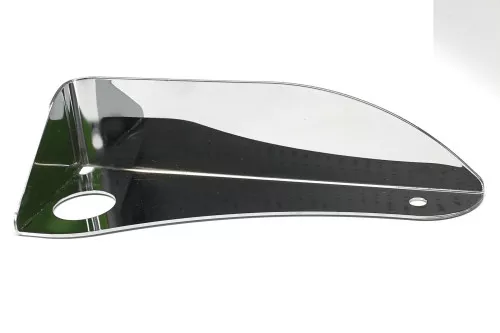 Kuryakyn Floorboard Exhaust Boot Guard - Right - Traditional - Chrome (7544)