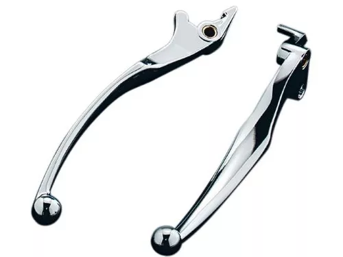 Kuryakyn Wide Style Chrome Brake & Clutch Lever Set (7421)