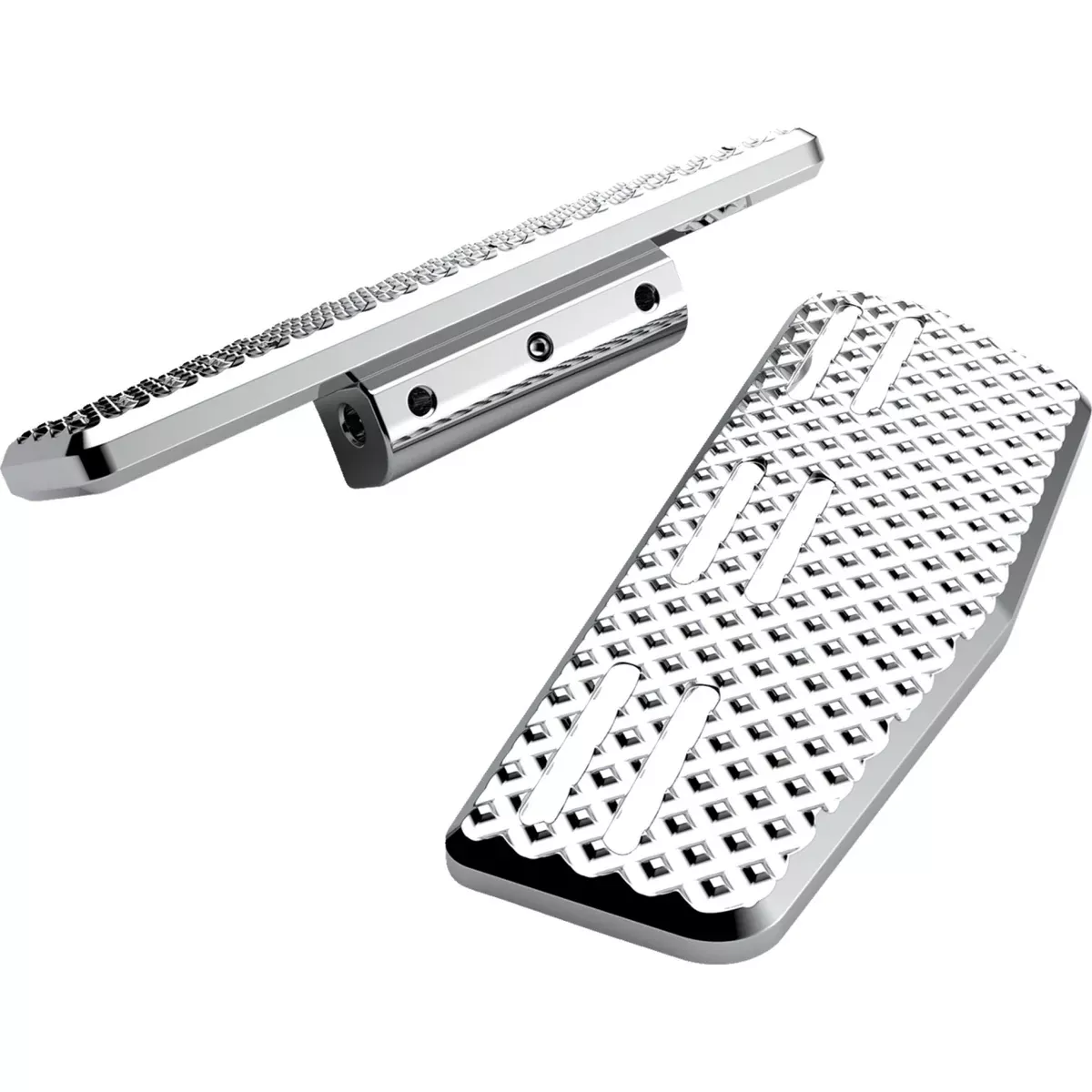 LA CHOPPERS 1621-1202 LA-P101-03C Mini Floorboards passenger - chrome
