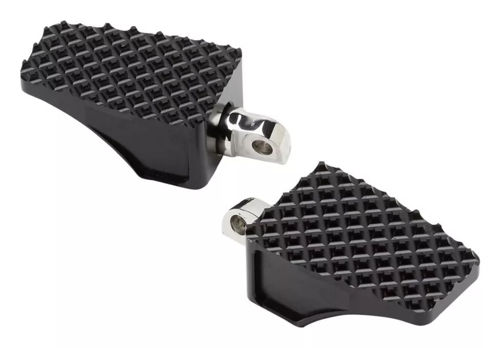 LA Choppers County Line Driver Foot Pegs For Harley Softail 2018-2026